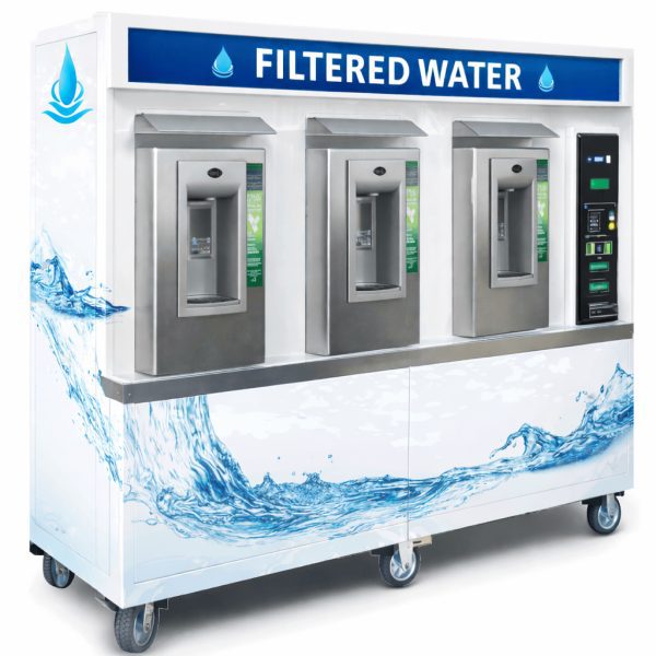 Four Outlet Filtered Water Machine 